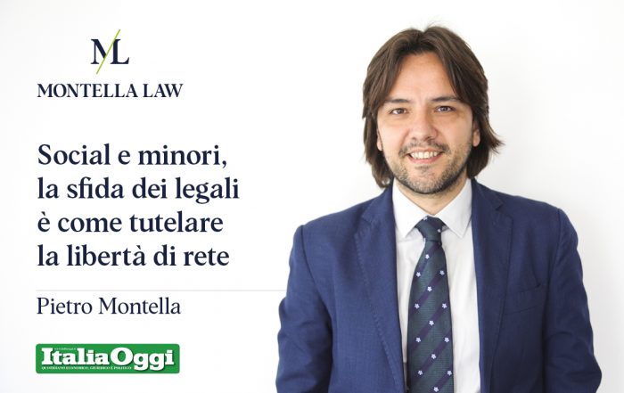 Italia Oggi social e minori